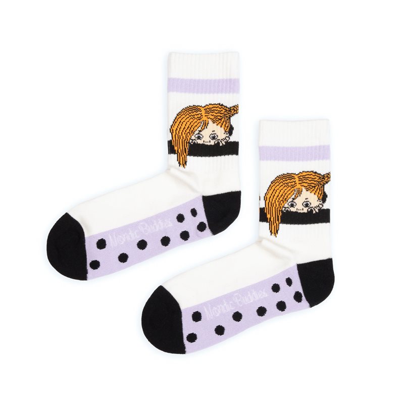 Pippi Långstrump damstrumpor retro