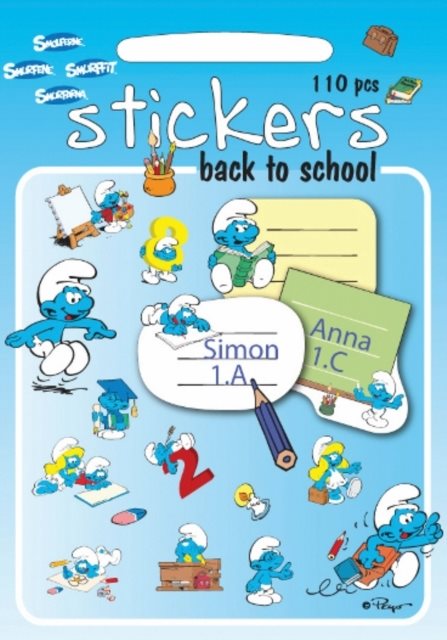 Smurfarna - Stickers : Skolan börjar