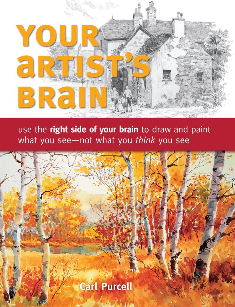 Your artists brain - use the right side of your brain to draw and paint wha