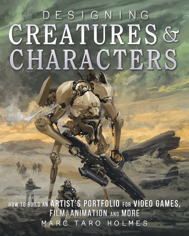 Designing creatures and characters - how to build an artists portfolio for
