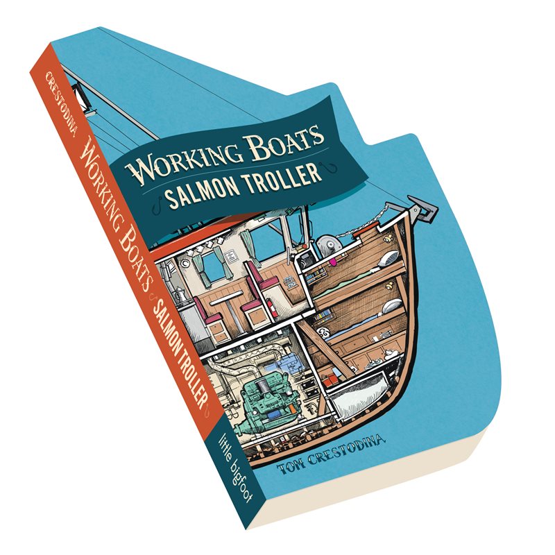 Working Boats: Salmon Troller (board book)