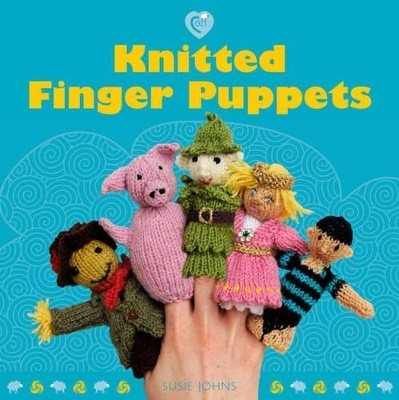 Knitted finger puppets