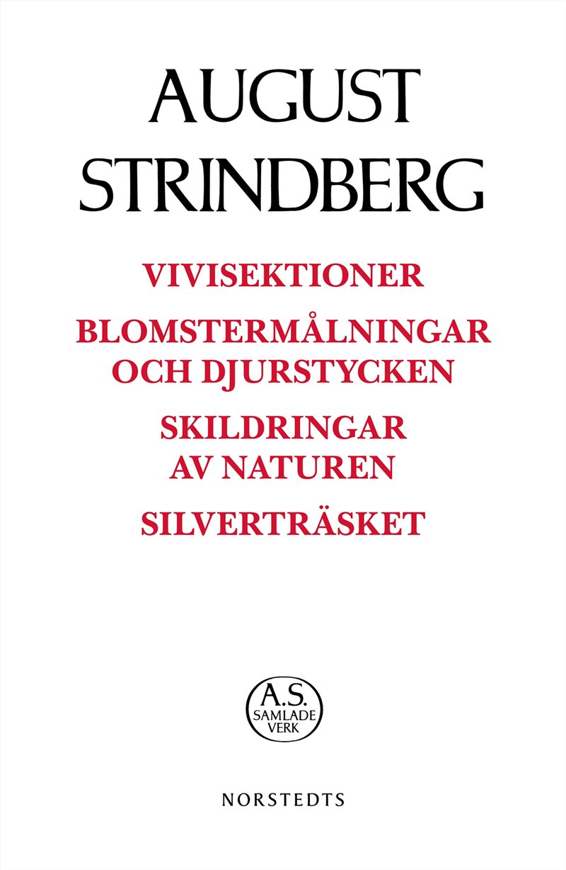 Vivisektioner ; Blomstermålningar och djurstycken ; Skildringar av naturen ; Silverträsket