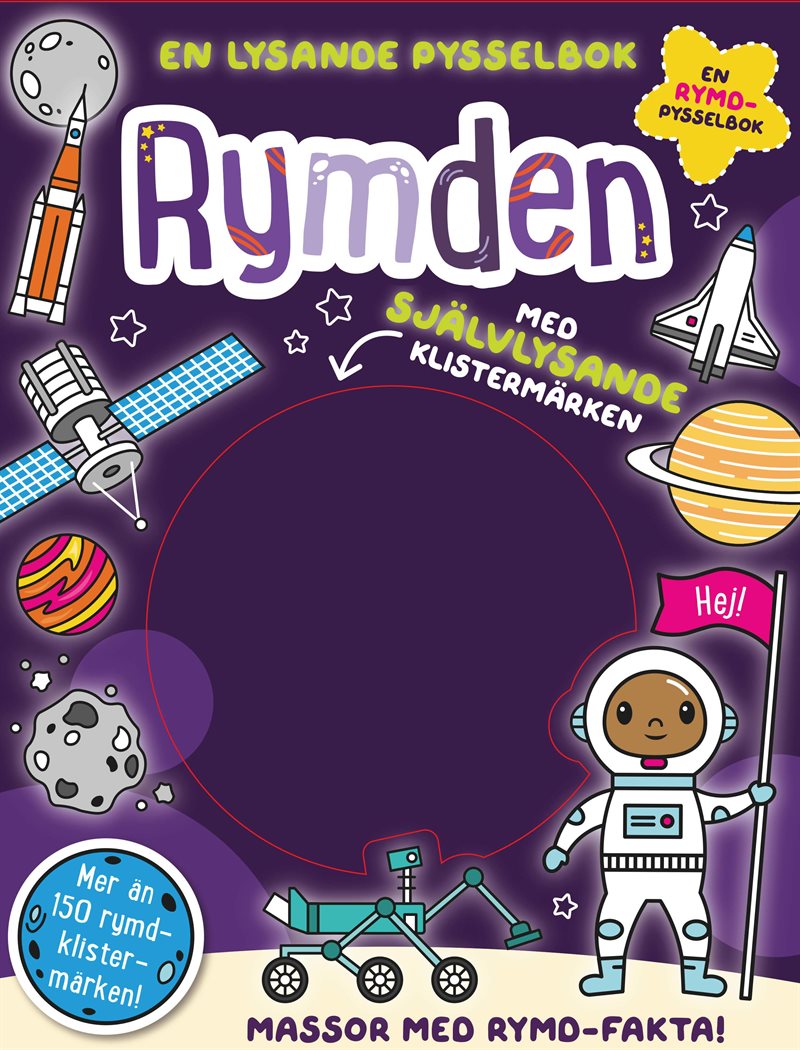 En lysande pysselbok. Rymden