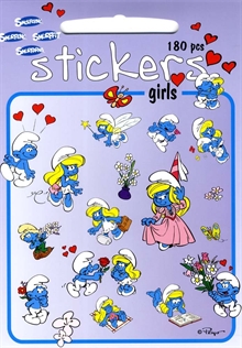 Smurfarna - Stickers : Flickor