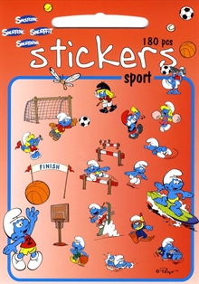 Smurfarna - Stickers : Sport