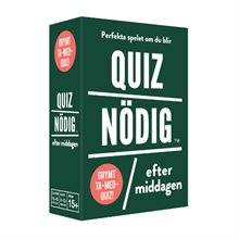 QuizNödig – Efter middagen